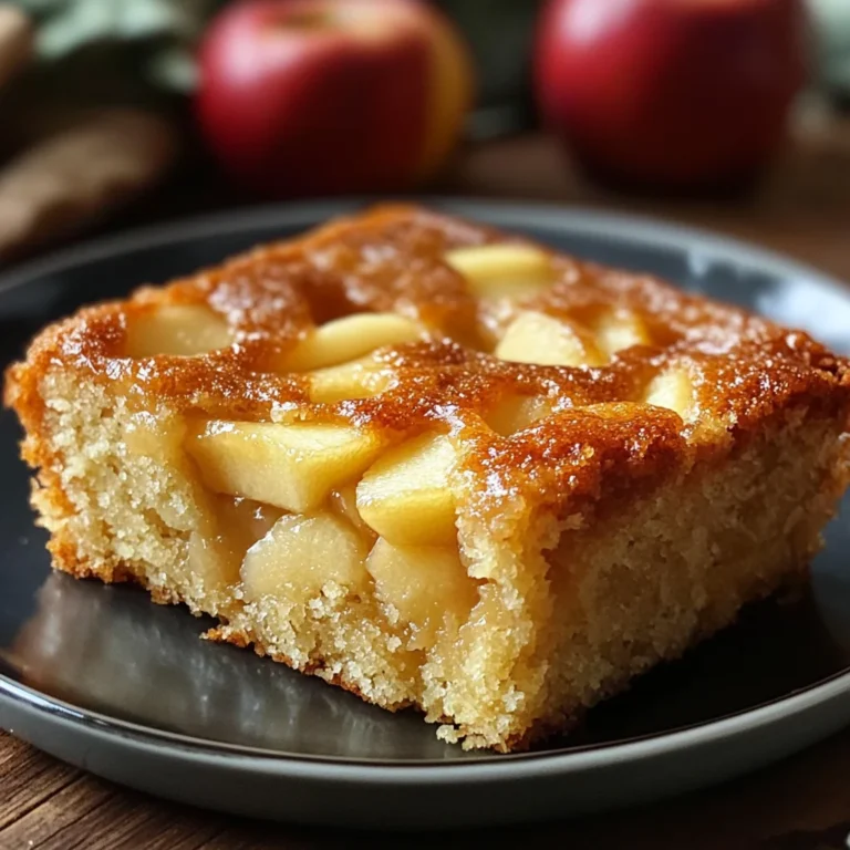 3 Ingredient Apple Cake