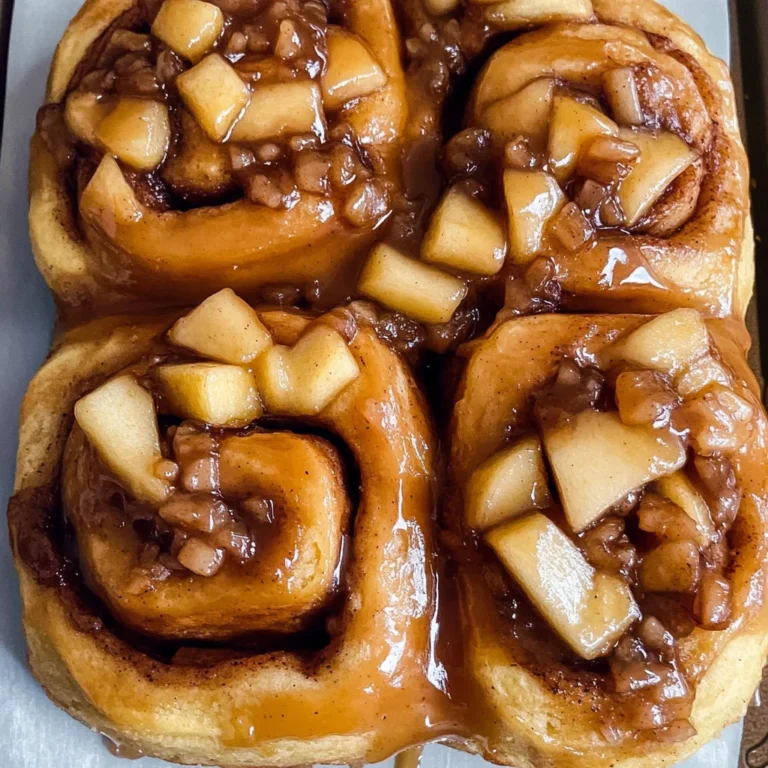 Apple Pie Cinnamon Rolls