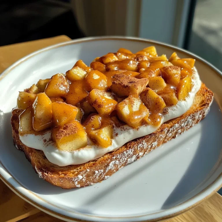 Apple Pie Toast