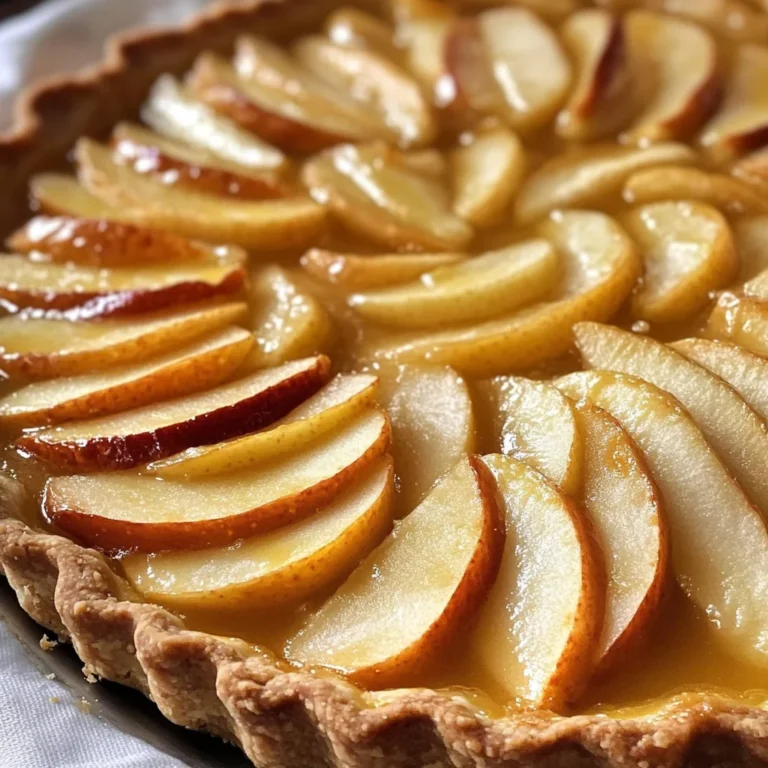 Classic Tarte aux Pommes (French Apple Tart)