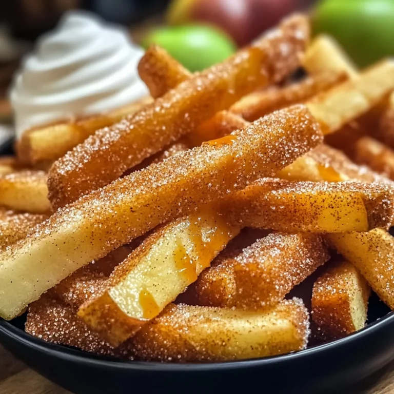 Crispy Air Fryer Apple Fries