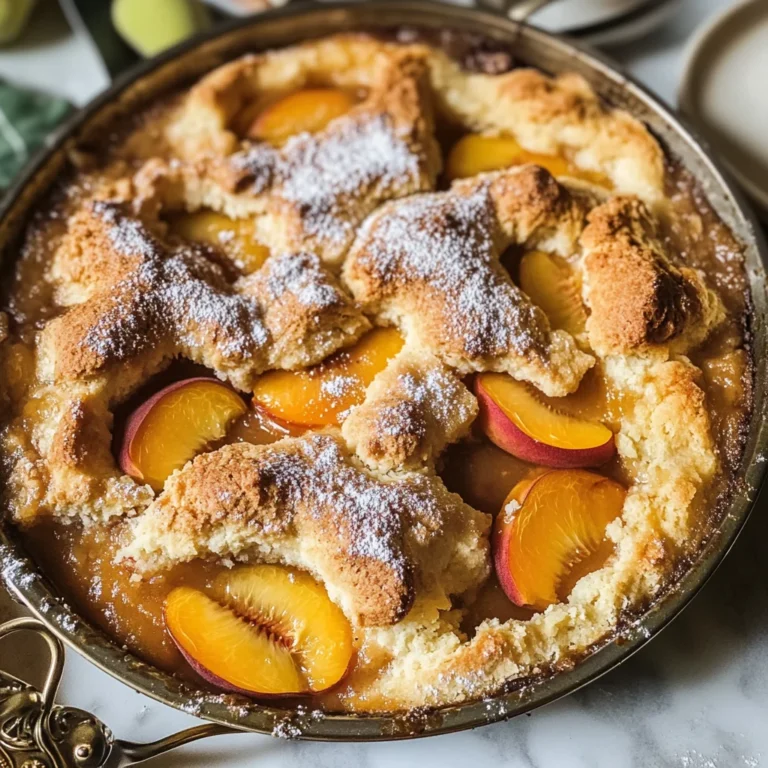 Gramma's Peach Cobbler