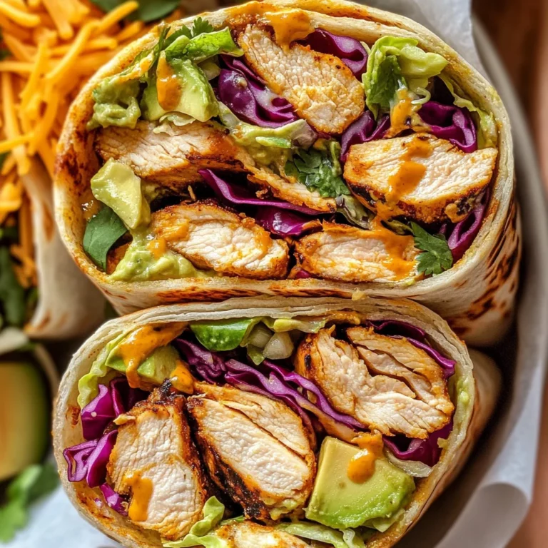 Southwest Chicken Wraps