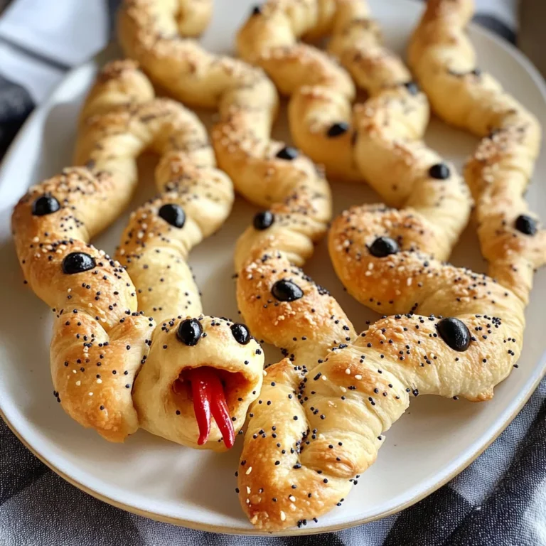 Breadstick Snakes
