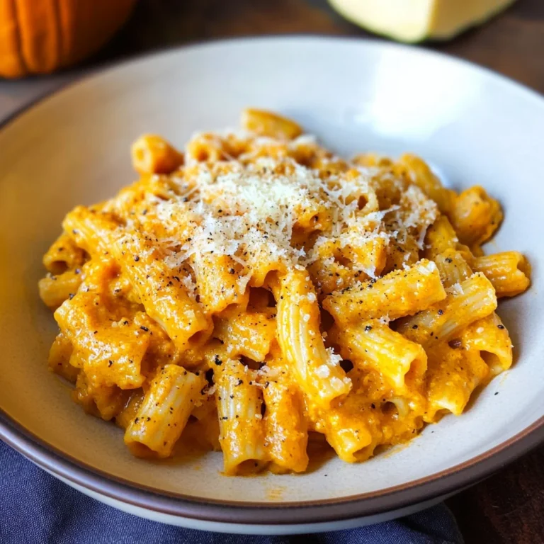 Creamy Parmesan Pumpkin Pasta