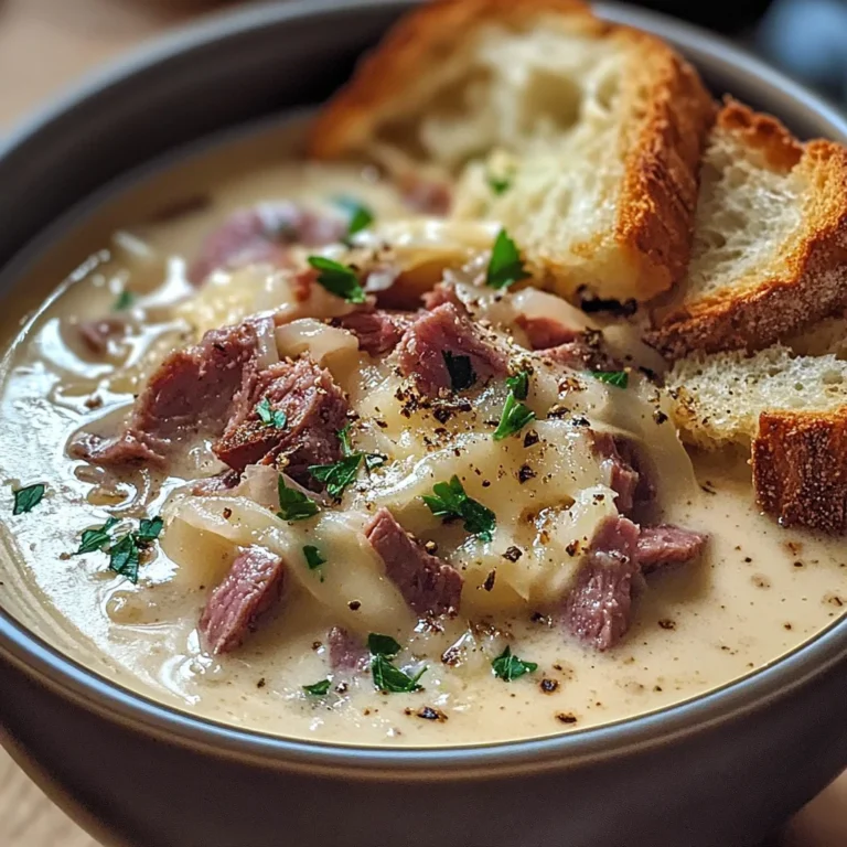 Creamy Reuben Soup: A Delicious Twist on a Classic