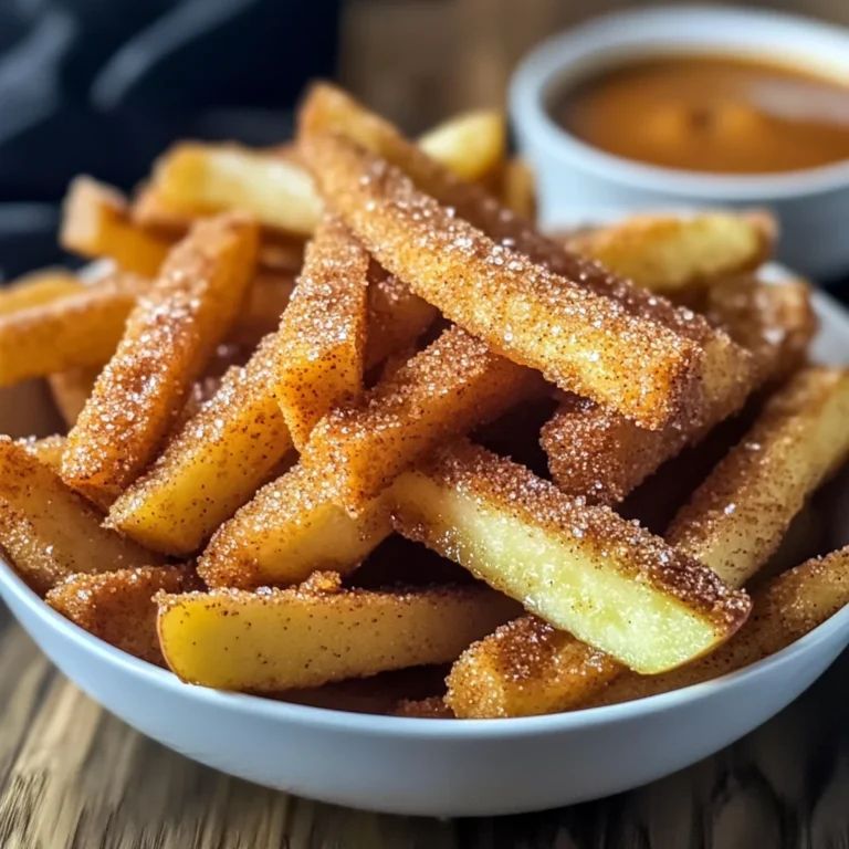 Crispy Air Fryer Apple Fries