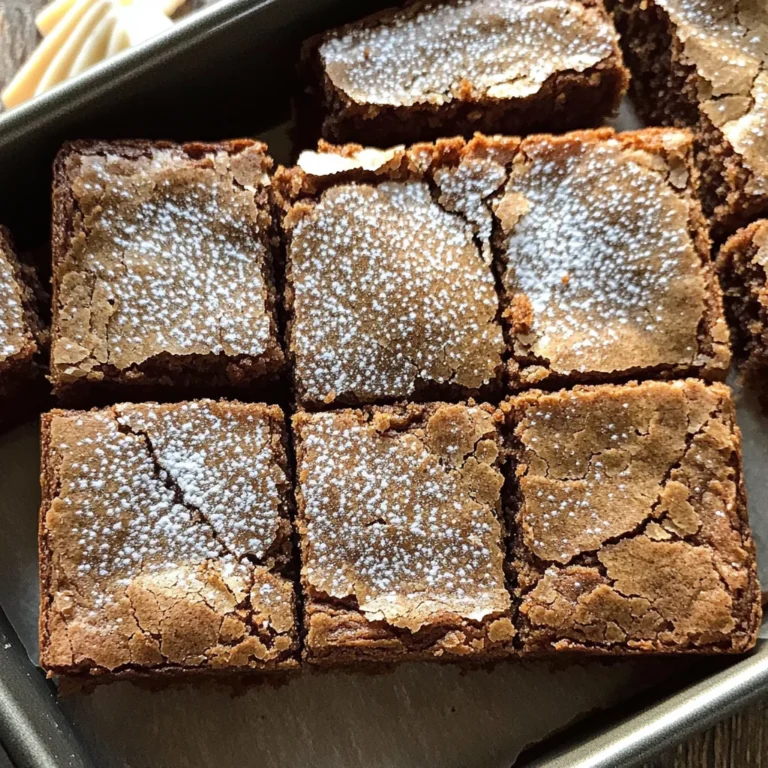 Gingerbread Brownies