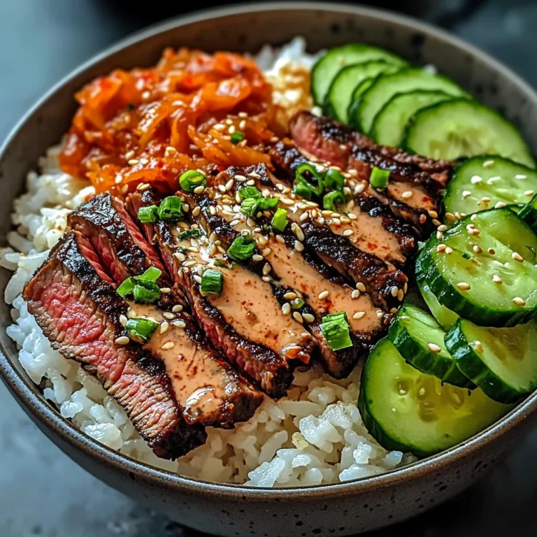 Korean BBQ Steak Bowls: A Delicious and Easy Recipe to Try Tonight