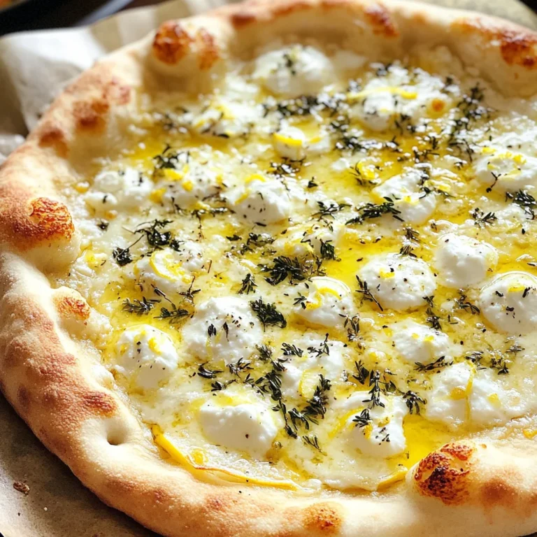 Lemon Pizza