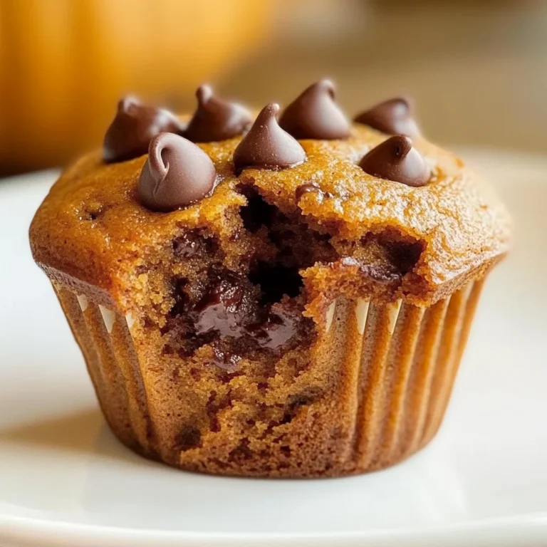 Pumpkin Chocolate Chip Muffins