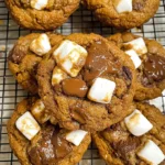 Pumpkin S'mores Cookies