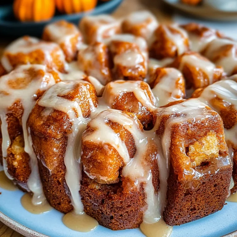 Pumpkin Spice Monkey Bread Recipe