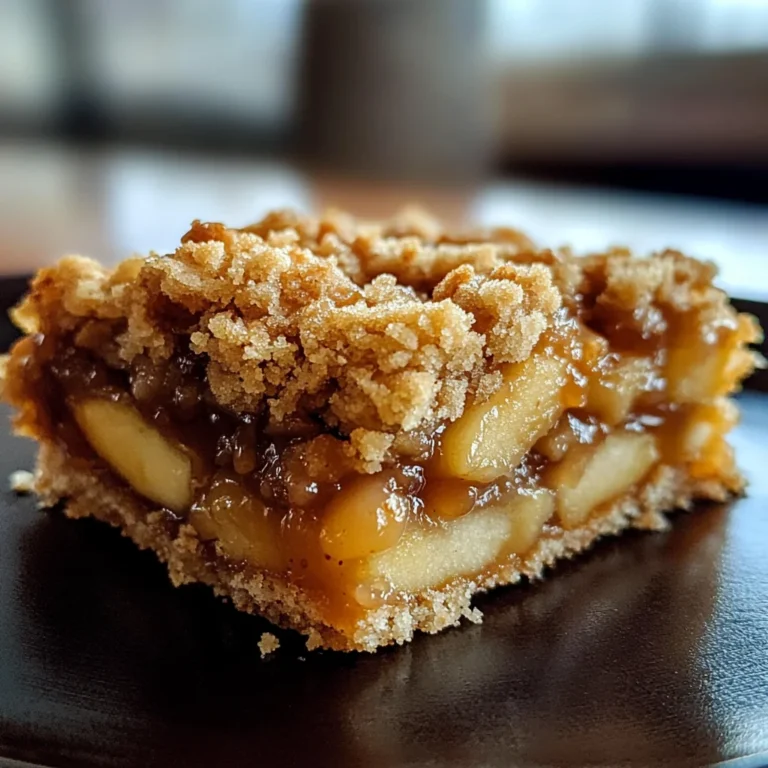 Salted Caramel Apple Crumble Bars Fall Treat: Get Addicted in 45 Min