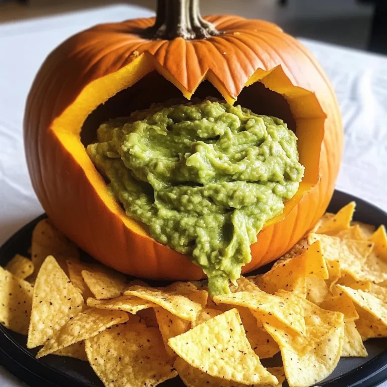 Throwing Up Pumpkin Guacamole Recipe
