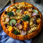 UpChuckin' Pumpkin Loaded Pasta Salad