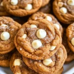 White Chocolate Pumpkin Snickerdoodles